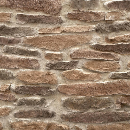 Polyester-Dekorplatte - STONE SLABS BROWN - MSD Panels - Glasfaser / Wand / bedruckt