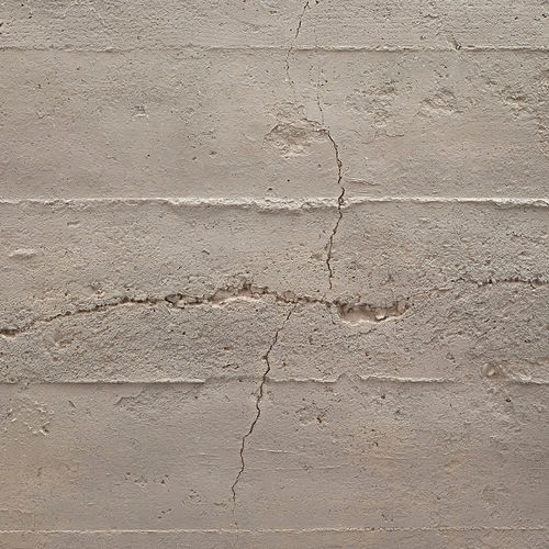 Polyester-Dekorplatte - HORIZONTAL CONCRETE GREY - MSD Panels - Glasfaser / Wand / bedruckt
