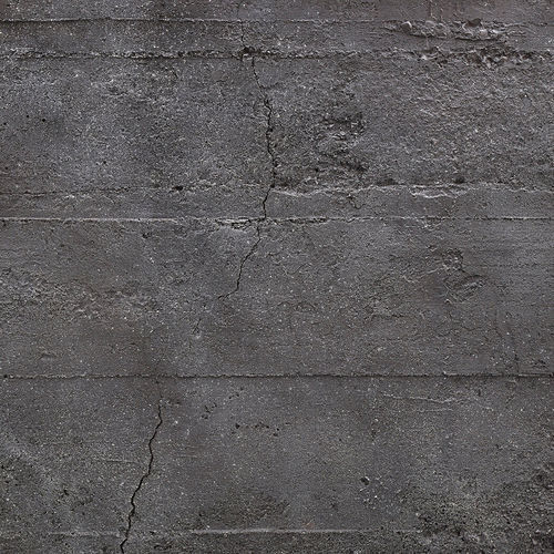 Polyester-Dekorplatte - HORIZONTAL CONCRETE BLACK - MSD Panels - Glasfaser / Wand / bedruckt