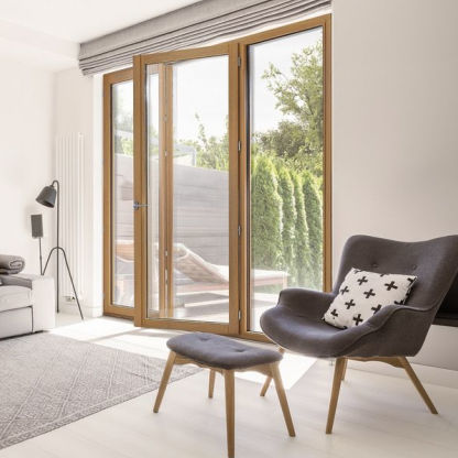 Dreh-Kipp-Fenstertür - SYMBIOPHONY  - MENUISERIES ELVA - Eiche / Kiefer / mit Doppelverglasung