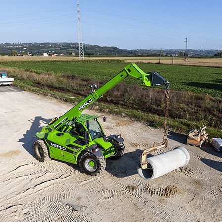Teleskoplader zum Laden - P 33.7 - MERLO - für Materialumschlag / für Hubanwendungen / für Baustelle