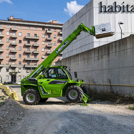 Teleskoplader zum Laden - P 40.14 - MERLO - für Materialumschlag / für Hubanwendungen / für Baustelle