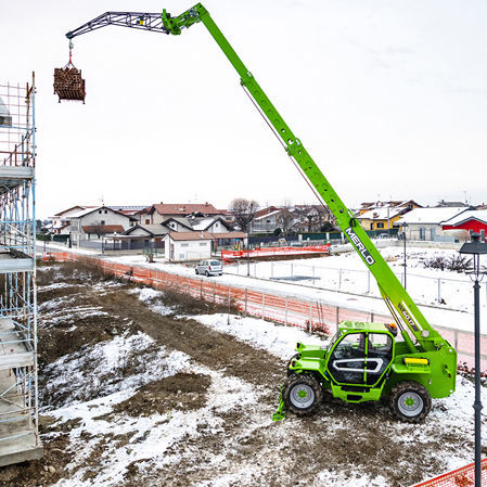 Teleskoplader zum Laden - P 40.17 - MERLO - für Materialumschlag / für Hubanwendungen / für Baustelle