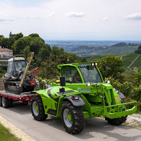 Offroader-Teleskoplader - MF 34.9 - MERLO - zum Laden / für Materialumschlag / für Hubanwendungen