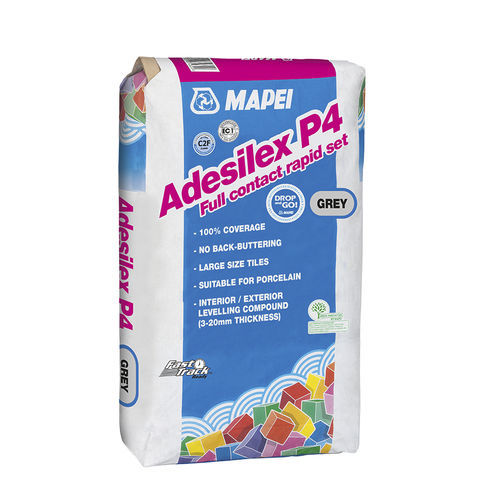 Klebemörtel - ADESILEX P4 - MAPEI - Nachbearbeitung / Verguss / für Fliesen