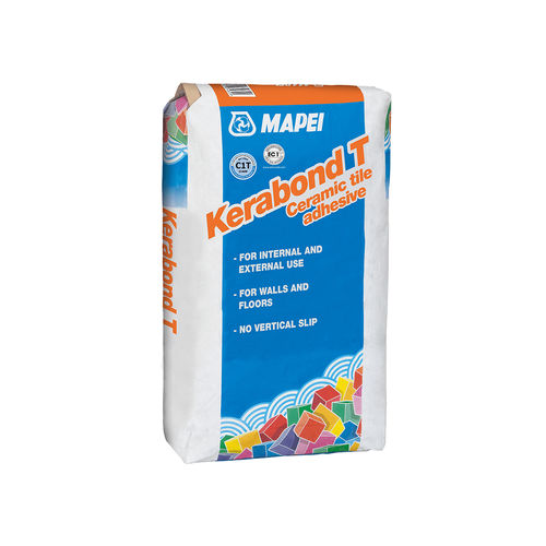 Verguss-Klebemörtel - KERABOND T - MAPEI - für Fliesen / Kunstharz / für Zement