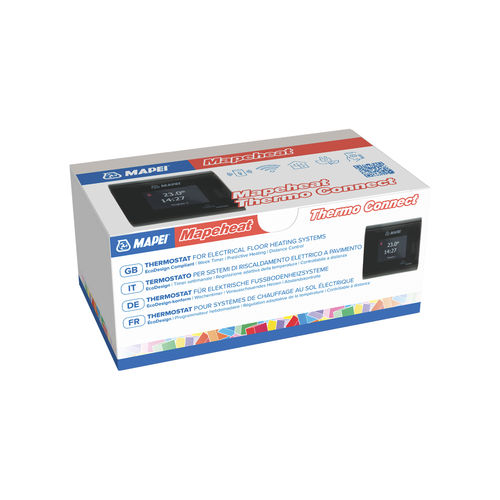 Elektronisches Thermostat - MAPEHEAT THERMO CONNECT - MAPEI - programmierbar / smart / für Heizungen