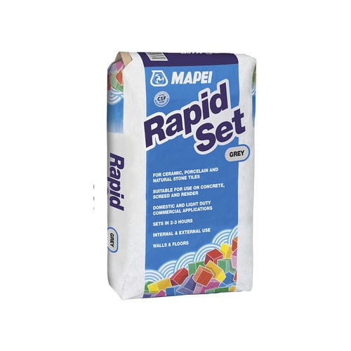 Verguss-Klebemörtel - RAPID SET - MAPEI - für Fliesen / Kunstharz / für Zement