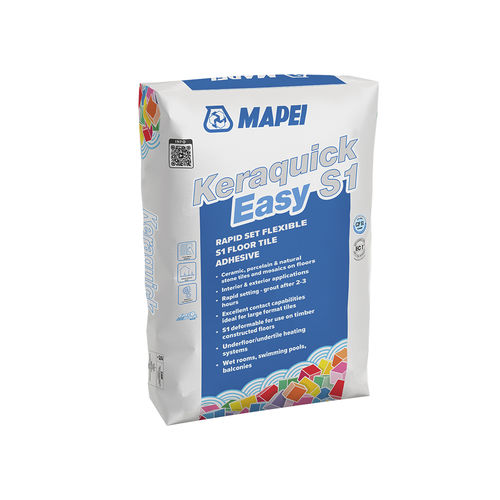 Klebemörtel für Verfugung - KERAQUICK EASY S1 - MAPEI - für Fliesen / für Zement / Schnell