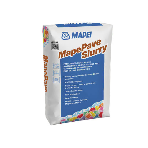 Klebemörtel für Verfugung - MAPEPAVE SLURRY - MAPEI - für Fliesen / Pflaster