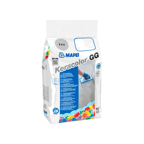 Klebemörtel für Verfugung - KERACOLOR GG - MAPEI - Spachtel / zur Endbearbeitung / grau