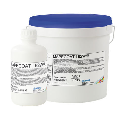 Dekorative Fassadenverkleidung / für Fußboden - MAPECOAT I 62 W - MAPEI - für Decke / Mauer