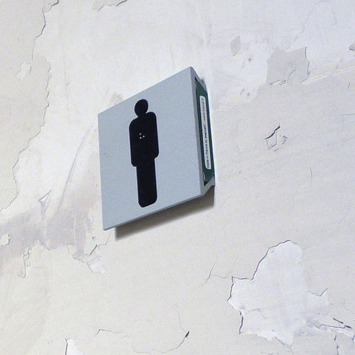 Schild für Tür - PILE OU FACE - MARCAL - wandmontiert / PVC / Aluminium