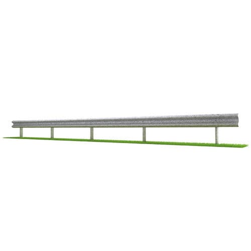 Leitplanke / galvanisiertem Stahl - SINGLE-SIDED H1-W3 - MARCEGAGLIA - Straßen