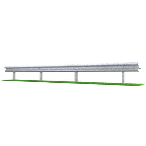 Leitplanke / galvanisiertem Stahl - SINGLE-SIDED H1-W5 - MARCEGAGLIA - Straßen