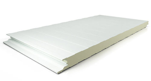 Sandwich-Dämmplatte für Wand - PDD FN - MARCEGAGLIA - mit Aluminiumdeckblech / Kern aus Polyurethanschaum / nicht brennbar