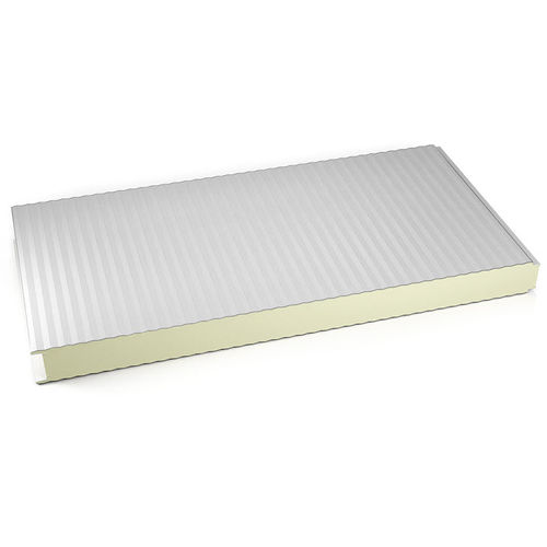 Sandwich-Dämmplatte für Wand - PSS - MARCEGAGLIA - 2 Aluminium-Deckschichten / mit Stahldeckblech / Polyurethankern
