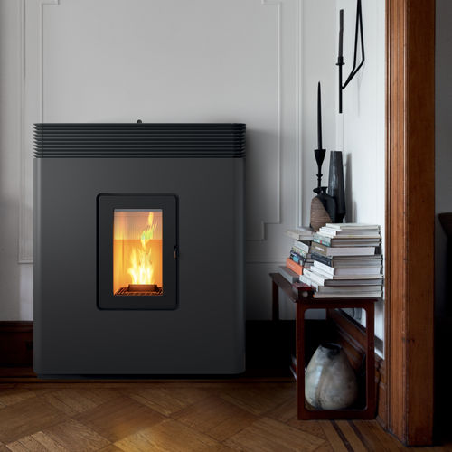 Pelletkaminofen - PHILO 14 - MCZ - 10 kW...20 kW / modern / Metall