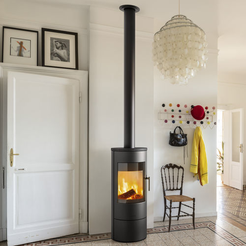 Holz-Kaminofen - RAYHA - MCZ - 5 kW...10 kW / freistehend / modern