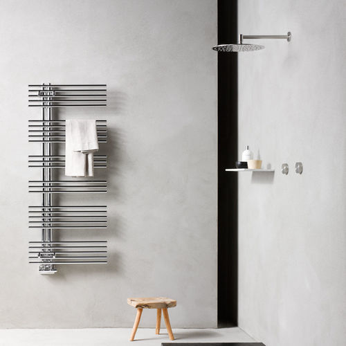 Moderner Badheizkörper - Pavone 20 - Caleido srl - elektrisch / Heißwasser / 501 w...750 w