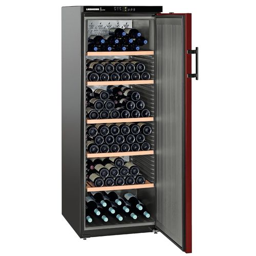 Multi-Temperatur-Weinkühlschrank - WTR 4211 VINOTHEK - LIEBHERR - freistehend / Stahl / verglast