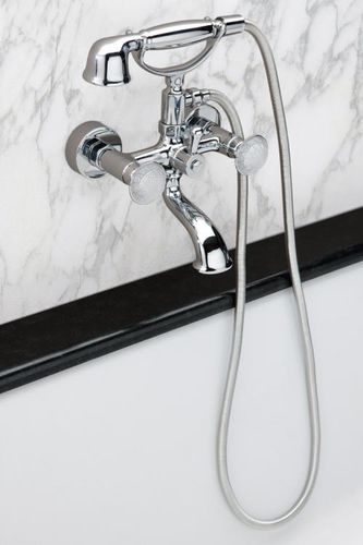 Zweigriffmischer für Badewanne - VENICE 000RBVE040CR - Oasis Group srl - wandmontiert / aus verchromtem Metall / für Badezimmer
