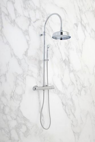 Wandmontiertes Duschsystem - VENICE 000RBVE110CR - Oasis Group srl - modern / mit Handbrause