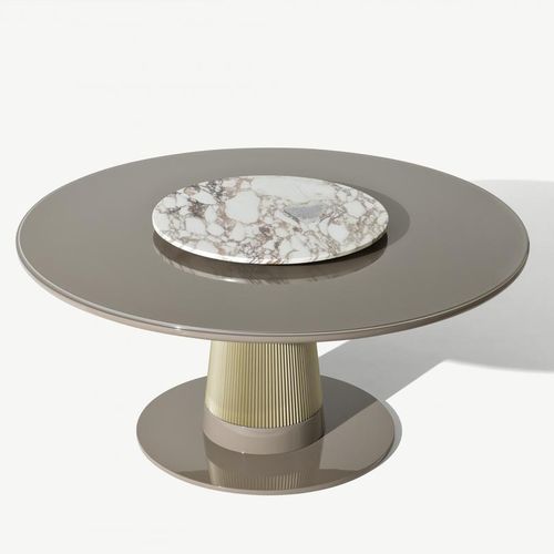 Moderner Tisch - TURNER - Oasis Group srl - Holz / Marmor / Gestell aus Metall