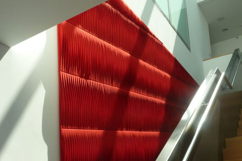 Dekorplatte für Wand -  BARCLAYS WEALTH BANK - Anne Kyyrö Quinn - Stoff / 3D