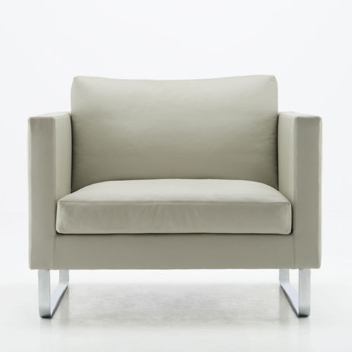 Moderner Sessel - MAXWELL - Antidiva - Leder / Stoff / Contract