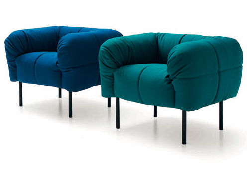 Moderner Sessel - PECORELLE - Arflex - Textil