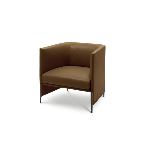 Moderner Sessel - ALGON - Arflex - Leder / Stoff / von Luca Nichetto
