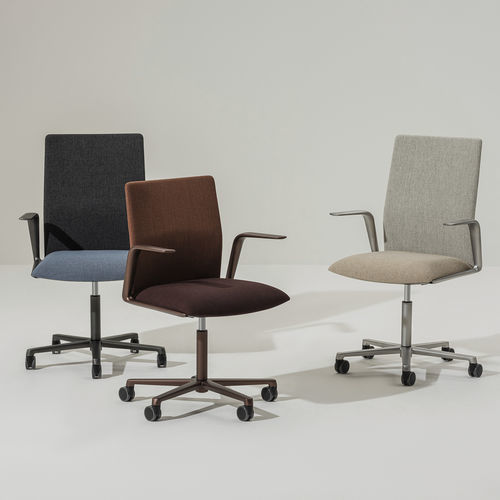 Moderner Bürostuhl - KINESIT MET - Arper - für den Innenraum / Stoff / beschichtetes Textil