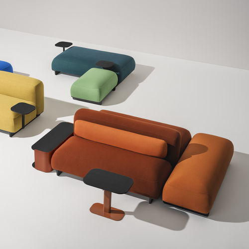 Modulsofa - RALIK - Arper - modern / Stoff / Leder