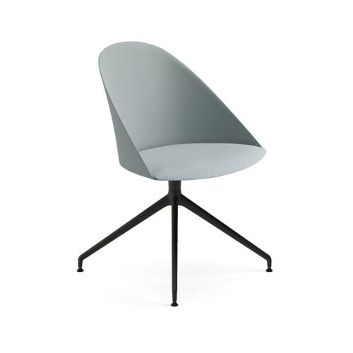 Moderner Stuhl - 2213 - Arper - für den Innenraum / Polypropylen / Leder