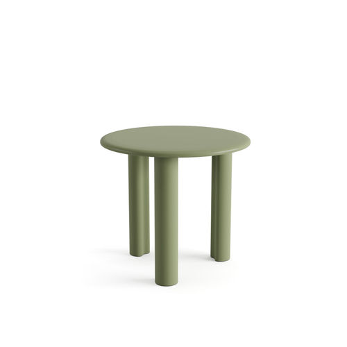 Moderner Couchtisch - 7000 - Arper - MDF / Gestell aus MDF / rund