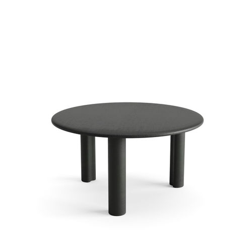 Moderner Couchtisch - 7007 - Arper - MDF / Eiche / Gestell aus Holz