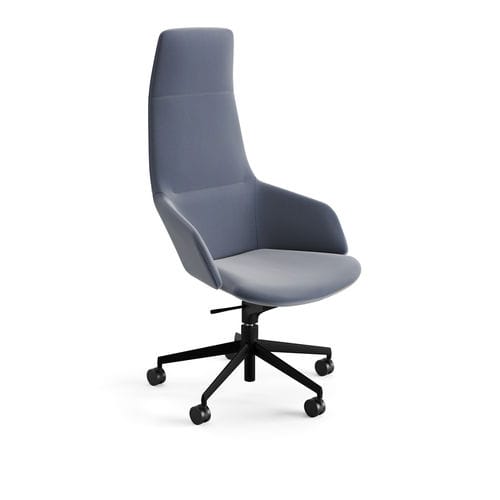 Moderner Chefsessel - ASTON SYNCHRO - Arper - Leder / Stoff / höhenverstellbar