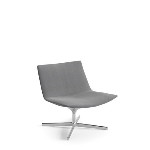Moderner Sessel - CATIFA 60  - Arper - Leder / beschichtetes Textil / Polyurethan