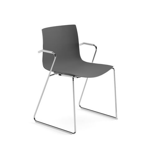 Moderner Stuhl - CATIFA 46 - Arper - für den Innenraum / outdoor / Polypropylen
