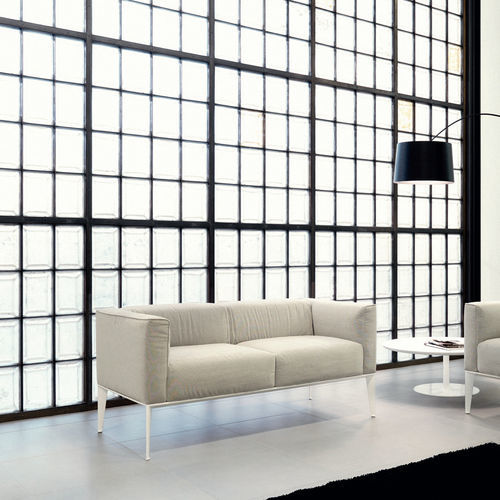 Modernes Sofa - SEAN  - Arper - Stoff / Leder / Kunstleder