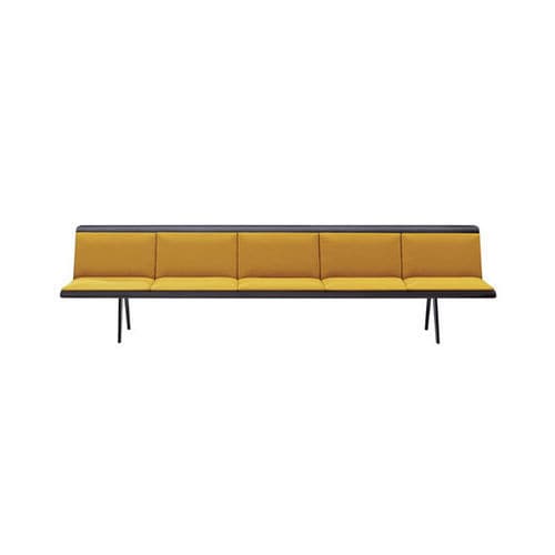 Modulare Polsterbank - ZINTA  - Arper - modern / Stoff / Leder