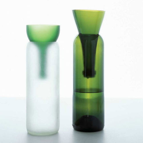 Vase / originelles Design - TRAN­SGLASS® : BREAK - Artecnica - Glas