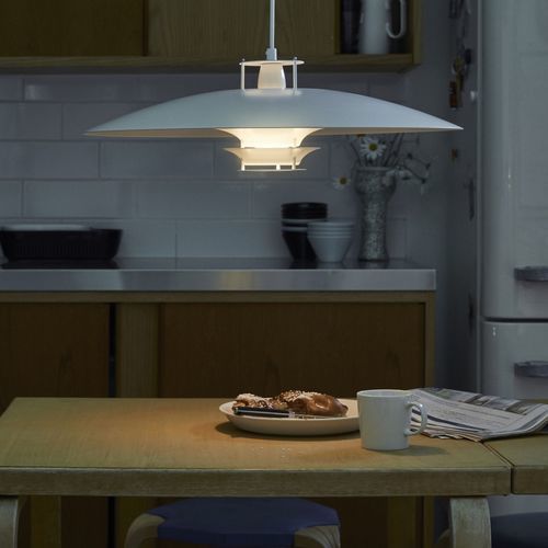 Hängelampe - JL341 - Artek - Messing / aus lackiertem Aluminium / Kunststoff