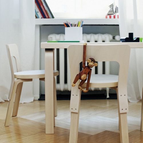 Moderner Stuhl - N65 - Artek - für den Innenraum / Stoff / Leder