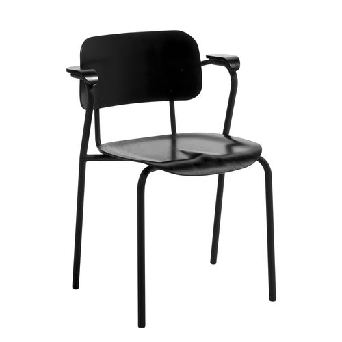 Moderner Stuhl - LUKKI - Artek - für den Innenraum / Birke / Buche