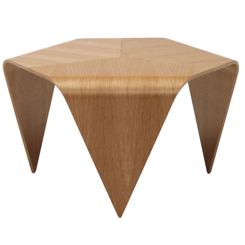 Moderner Couchtisch - TRIENNA - Artek - Eiche / Nussbaum / Birke