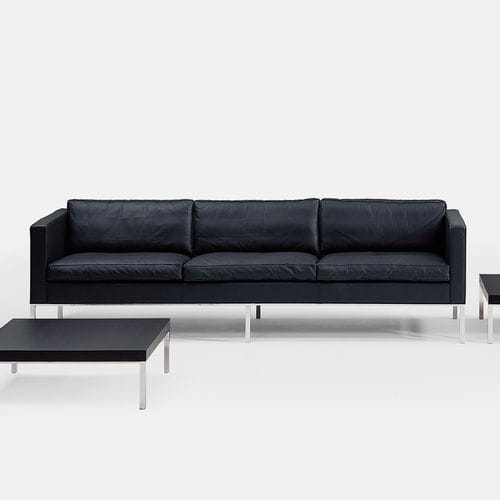 Modernes Sofa - 905 - Artifort - Stoff / Leder / grau