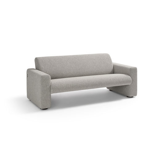 Modernes Sofa - 691  - Artifort - Stoff / Leder / grau