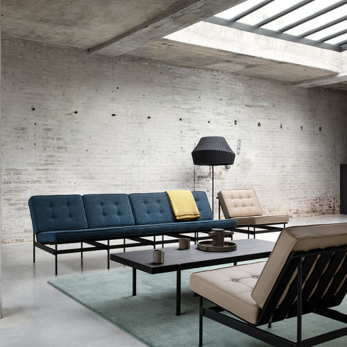 Kompaktes Sofa - 416 series - Artifort - modern / Stoff / braun